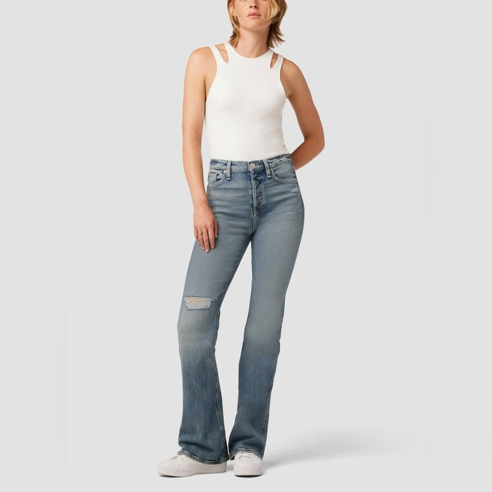 Hudson Faye Ultra High-Rise Flare Bootcut Jean Size 30